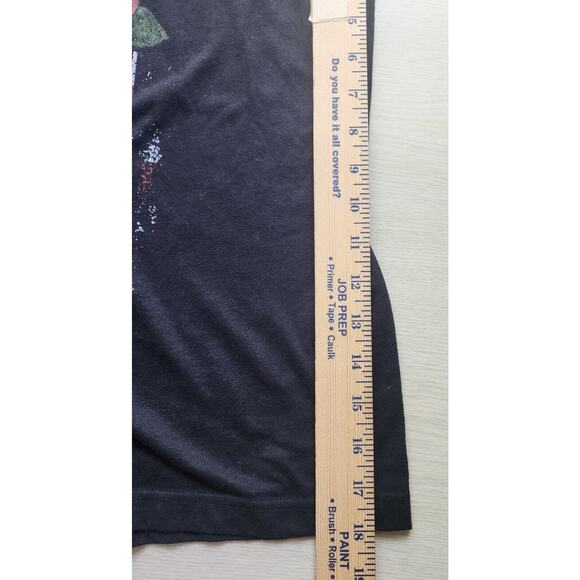 T-SHIRT-GUNS & ROSES-Logo-Rock Band-Vintage Band-Distressed Look-Size Woman MED - Picture 9 of 9